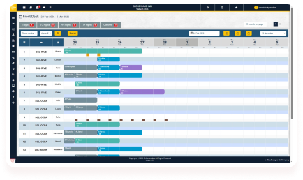 An intuitive all-in-one Hotel Management system